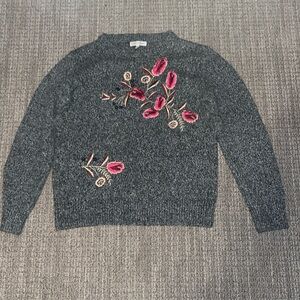Woven Heart sweater